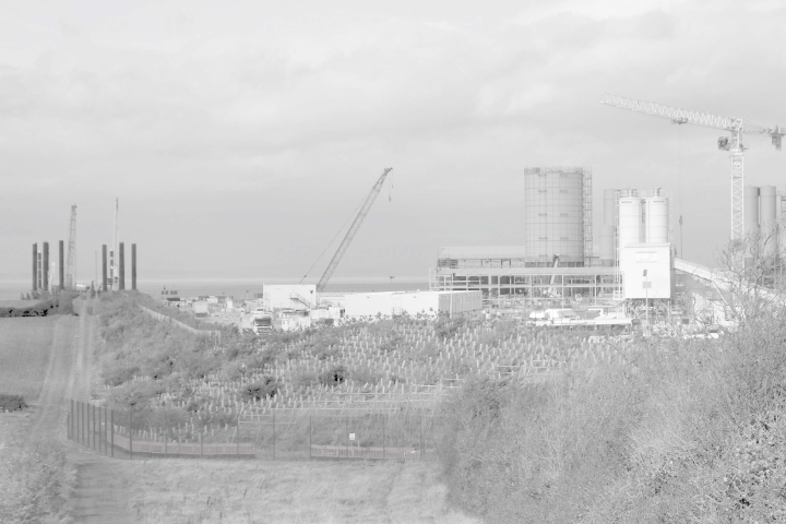 Illustration - Construction of new power station at Hinkley Point